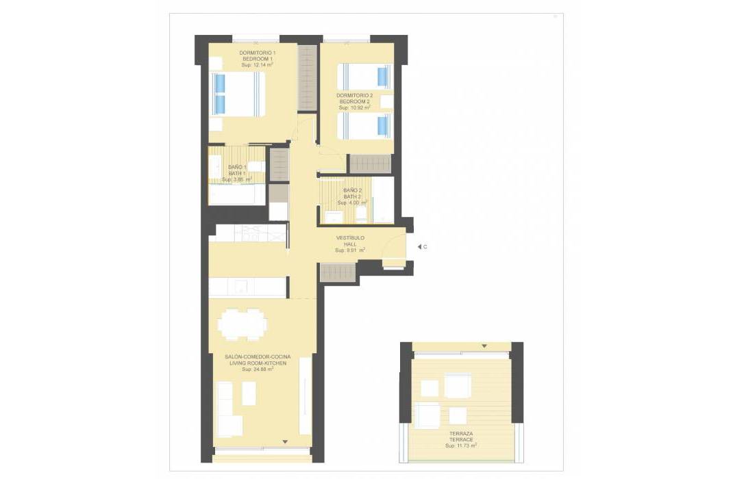 Resale - Apartment - Orihuela Costa