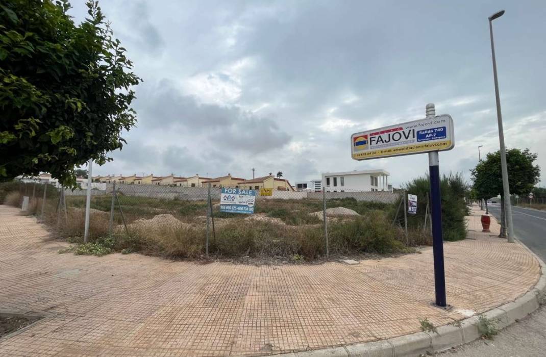 Resale - Plot - San Fulgencio